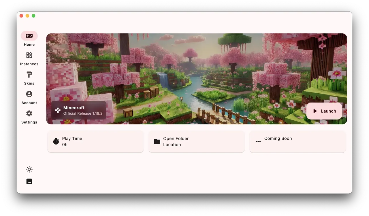 FlutterCraft Sakura Light